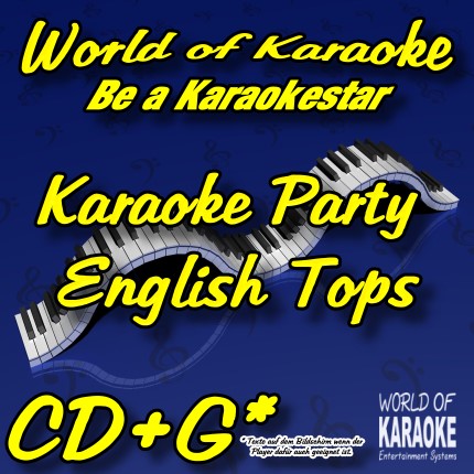 CD-Cover-Karaoke Party – English Tops-