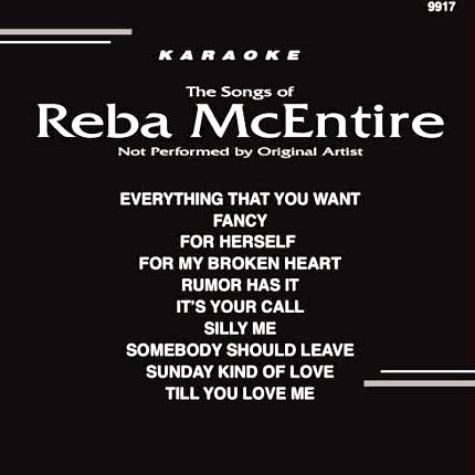 Backstage Karaoke Reba McEntrie - BS9917 - Front