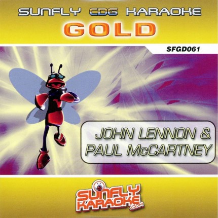 Sunfly Karaoke - Gold - Lennon und McCartney - Front