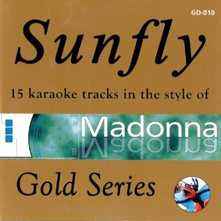 Sunfly Karaoke - Gold - Madonna - GD-010 - Front
