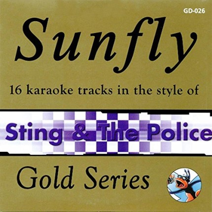 Sunfly Karaoke Gold Series 026- Sting