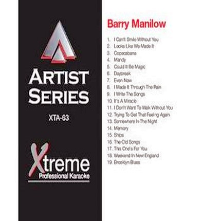 BARRY MANILOW - Karaoke - Rarität - xta63