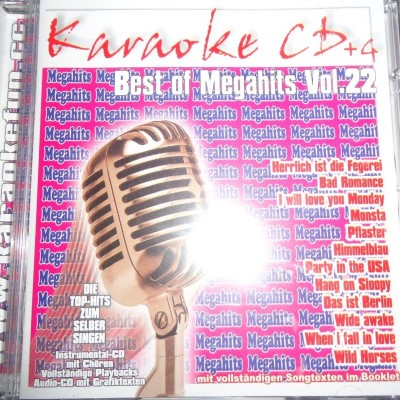 Best of Megahits Vol. 22 – Karaoke Olaybacks – CD+G