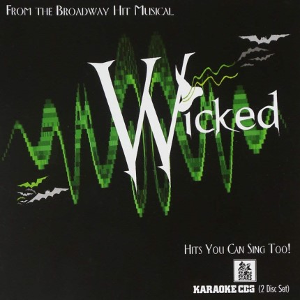 Broadway Musical Wicked – Karaoke Playbacks - CD-Front