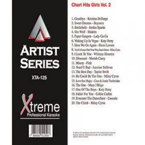 CHART HITS GIRLS VOL.2 - Karaoke Playbacks - XTA-125