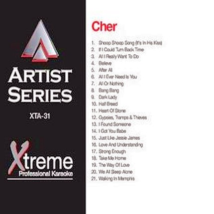 CHER - Karaoke Playbacks - xta-31