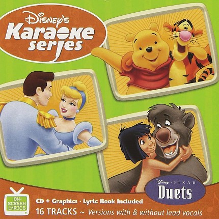 Disney Series – Duets – Karaoke Playbacks – CD+G - Frontseite