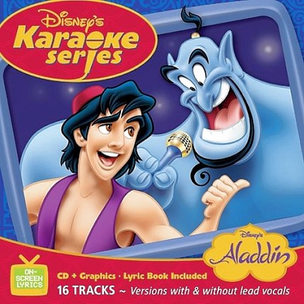Disneys Aladdin - Karaoke Playbacks - CD+G - Font
