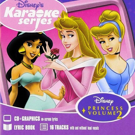 Disney's Series - Princess Vol. 2 - Karaoke Playbacks - CD+G - Front