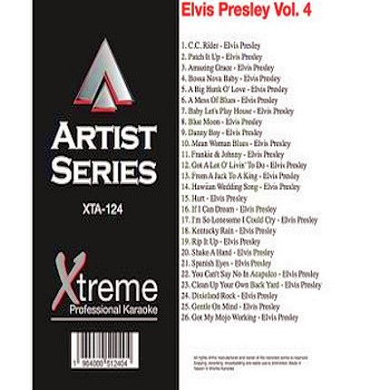 ELVIS PRESLEY VOL. 4 - XTA124 - Karaoke Playbacks