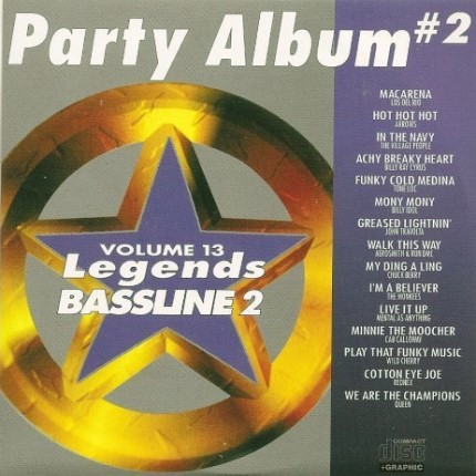 LEGENDS Bassline vol.13 Karaoke CDG PARTY Album Vol.2