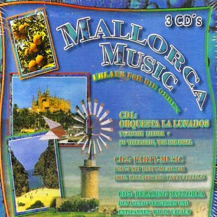Mallorca Music - Urlaub für die Ohren - 3-CD-Box - Front - Bild