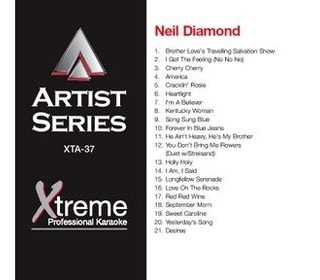 NEIL DIAMOND - Karaoke Playbacks -xta-37