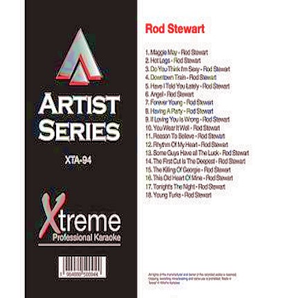 ROD STEWART - Best Of Karaoke Playbacks - XTA94