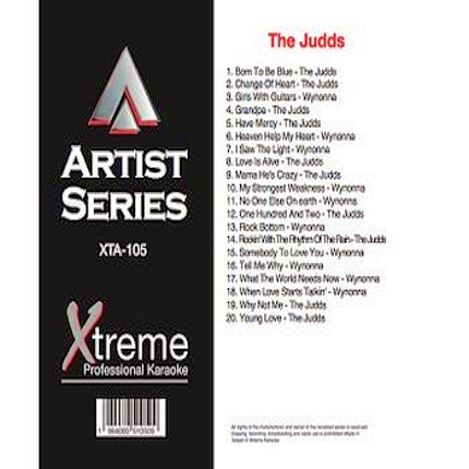 THE JUDDS & WYNONNA - Karaoke Playbacks - xta105