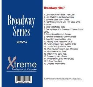 Xtreme Broadway Hits 7 - Karaoke Playbacks