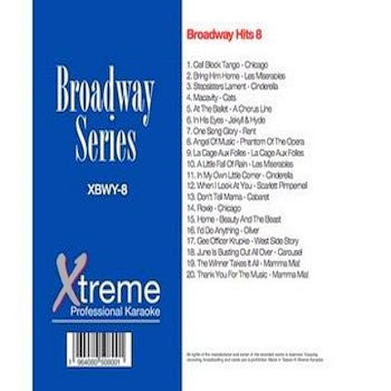 Xtreme Broadway Hits 8 - Karaoke Playbacks -