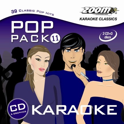 Zoom Karaoke - Pop Pack 11 - Doppel CD+G Set