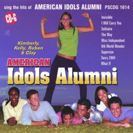 American Idols Alumni - Karaoke Playbacks - PSCDG 1614 - CD-Front