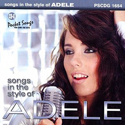 Best of Adele - Karaoke Playbacks - PSCDG 1654 - CD-Front