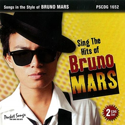 Bruno Mars - Karaoke Playbacks - PSCD 1652 - CD-Front
