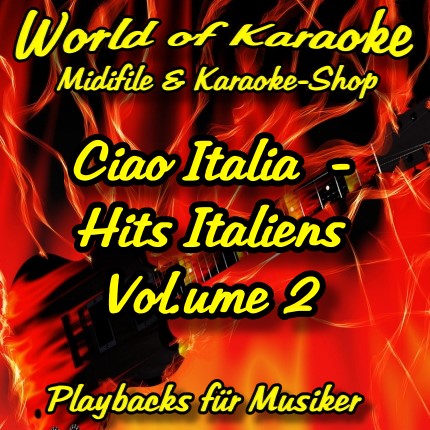Ciao Italia - Hits Italiens Vol. 2 - Karaoke Playbacks