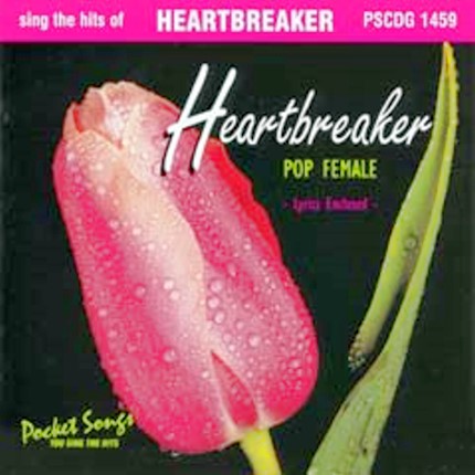 HEARTBREAKER Pop Female - Karaoke Playbacks - PSCDG 1459 - CD-Front