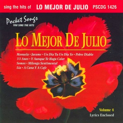 Julio Iglesias - Karaoke Playbacks - PSCDG 1426 - CD-Front