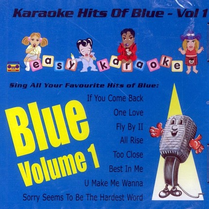 Karaoke Playbacks Hits of Blue - CD+G - Front