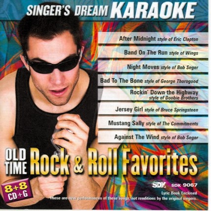 Old Time Rock & Roll Favorites - Karaoke Playbacks - CDG - CD-Front