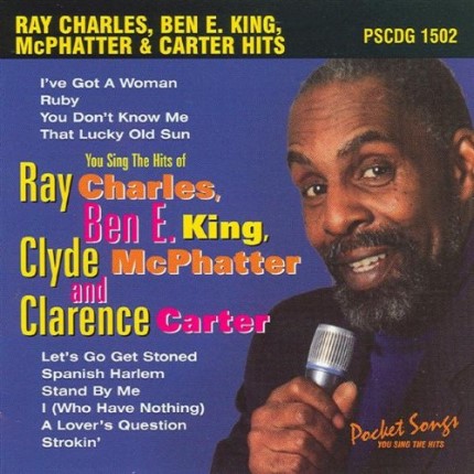 Ray Charles - Ben E King und weitere - Karaoke Playbacks - PSCDG 1502 - CD-Front