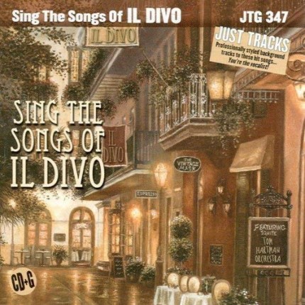 Sing the Hits - Il Divo - Karaoke Playbacks - JTG 347 - CD-Front