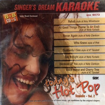 Today´s Hot Pop Female Volume 2 – Karaoke Playbacks