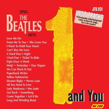 Beatles - Just Tracks 031 – Karaoke Playbacks - CD-Front