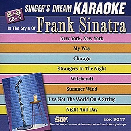Best Of Frank Sinatra - Karaoke Playbacks - SDK 9017 - CD-Front