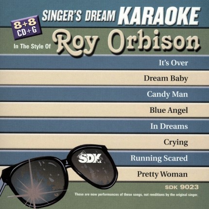 Best Of Roy Orbison - Karaoke Playbacks - SDK 9023 - CD-Front