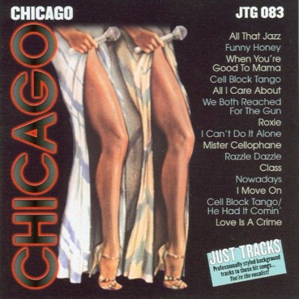 Chicago - Das Musical - Karaoke Playbacks - JTG 083 - CD-Front