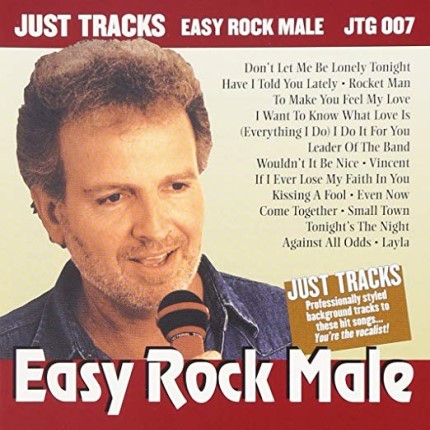 Easy Rock Male - JTG 007 - Karaoke Playbacks - CD-Front