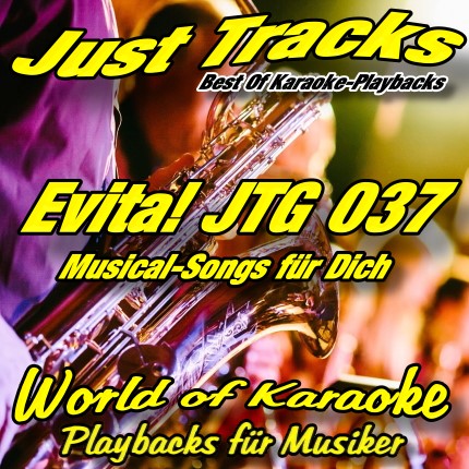 Evita - Karaoke Playbacks vom Musical - JTG 037 - Cover
