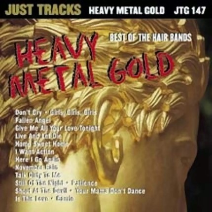 Heavy Metal Gold - Karaoke Playbacks - JTG 147 - CD-Front