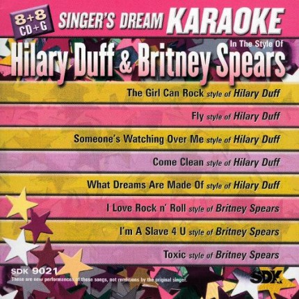 Hilary Duff und Britney Spears - Karaoke Playbacks - SDK 9021