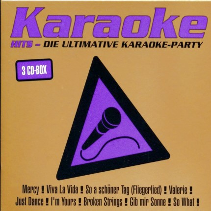 Karaoke Hits Ultimative Karaoke Party 3CD - Karaoke Playbacks