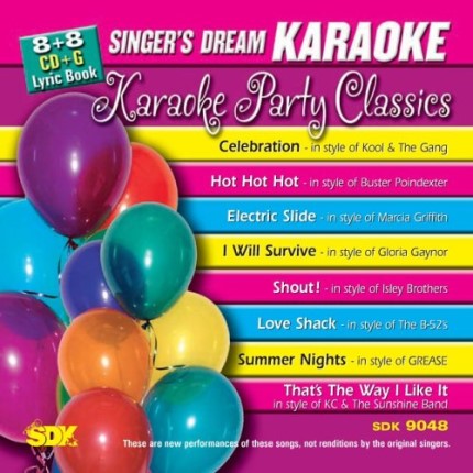 Party Classics - Karaoke Playbacks - SDK 9048 - CD-Front