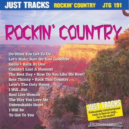 Rockin Country - Karaoke Playbacks - JTG 191 - CD-Front