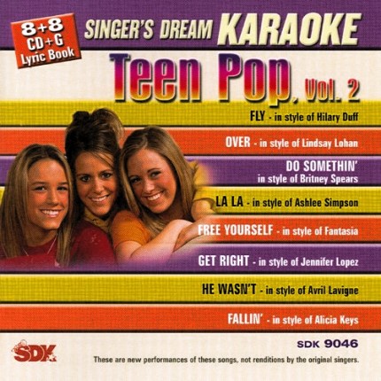 TEEN POP VOL. 2 - Karaoke Playbacks - SDK 9046