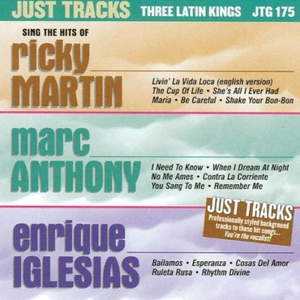 Three Latin Kings – JTG 175 - Karaoke Playbacks - CD-Front