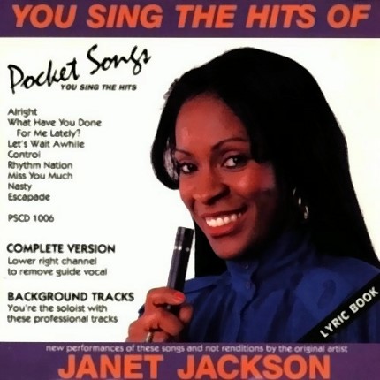 Janet Jackson - Karaoke Playbacks - PSCD 1006 - Front der CD