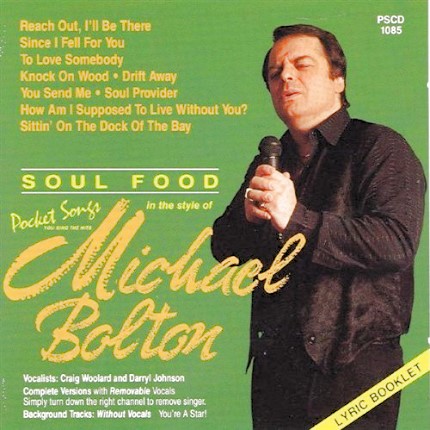 Hits Of Michael Bolton als Karaoke Playbacks - PSCD 1085 - CD-Front
