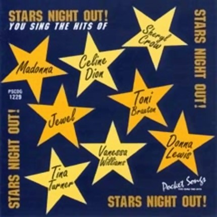 Stars Night Out – Karaoke Playbacks - PSCD1229 - CD-Frontseite