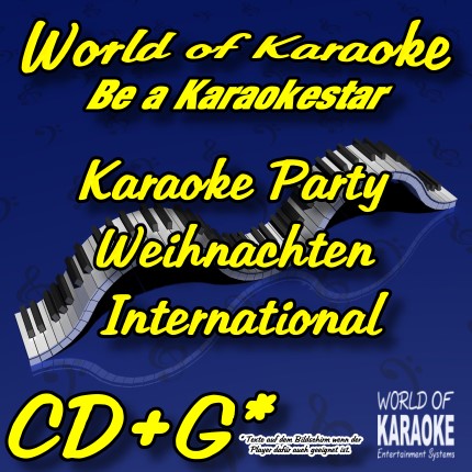 CD-Cover-Karaoke Party –Weihnachten International